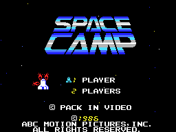 Space Camp screenshot 2 for MSX